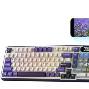 RK ROYAL KLUDGE RK96 Triple Mode BT5.0/2.4G/USB-C Hot Swap Mech Keyboard NEW !